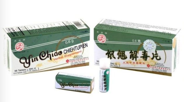 长城牌银翘解毒片（中药素片） Yin Chiao Chieh Tu Pien - 96 tablets