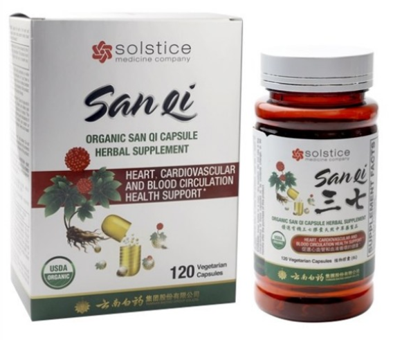 云南白药有机三七胶囊 San Qi Capsules