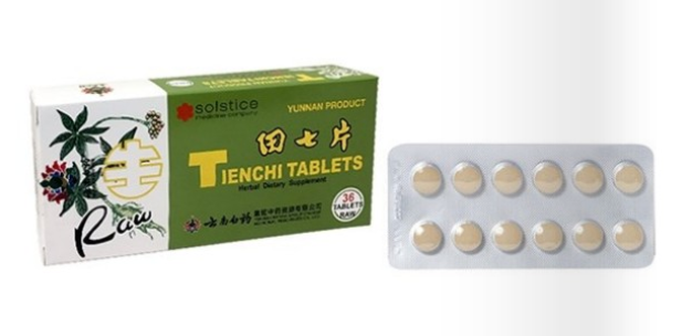 云南白药生田七片 Raw Tienchi Tablets