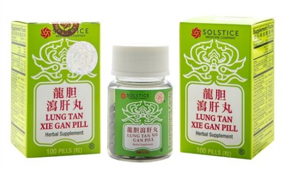 榆林牌龙胆泻肝丸 100 片 Lung Tan Xie Gan Pill